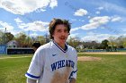 Baseball vs Babson  Wheaton College Baseball vs Babson College. - Photo by: KEITH NORDSTROM : Wheaton, Baseball